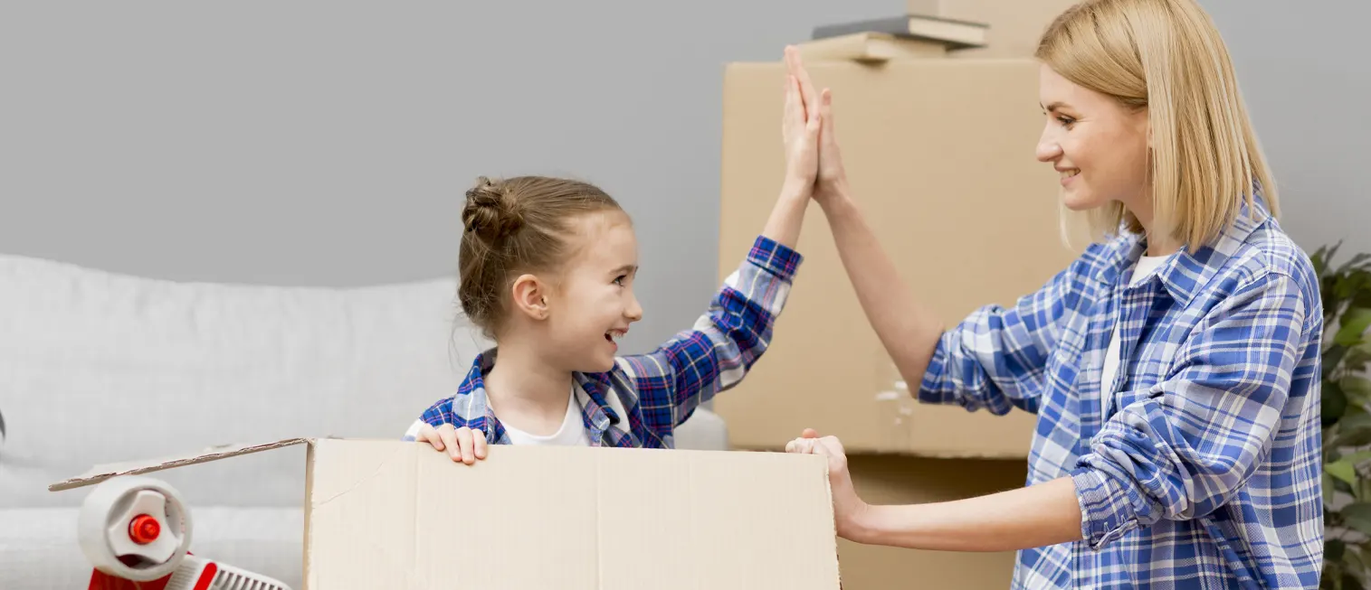 a featured image of Moving With Kids - A Complete Age-by-Age Guide