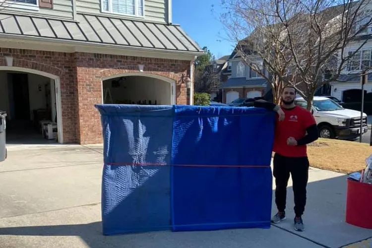 packing and moving in Bay Colony
