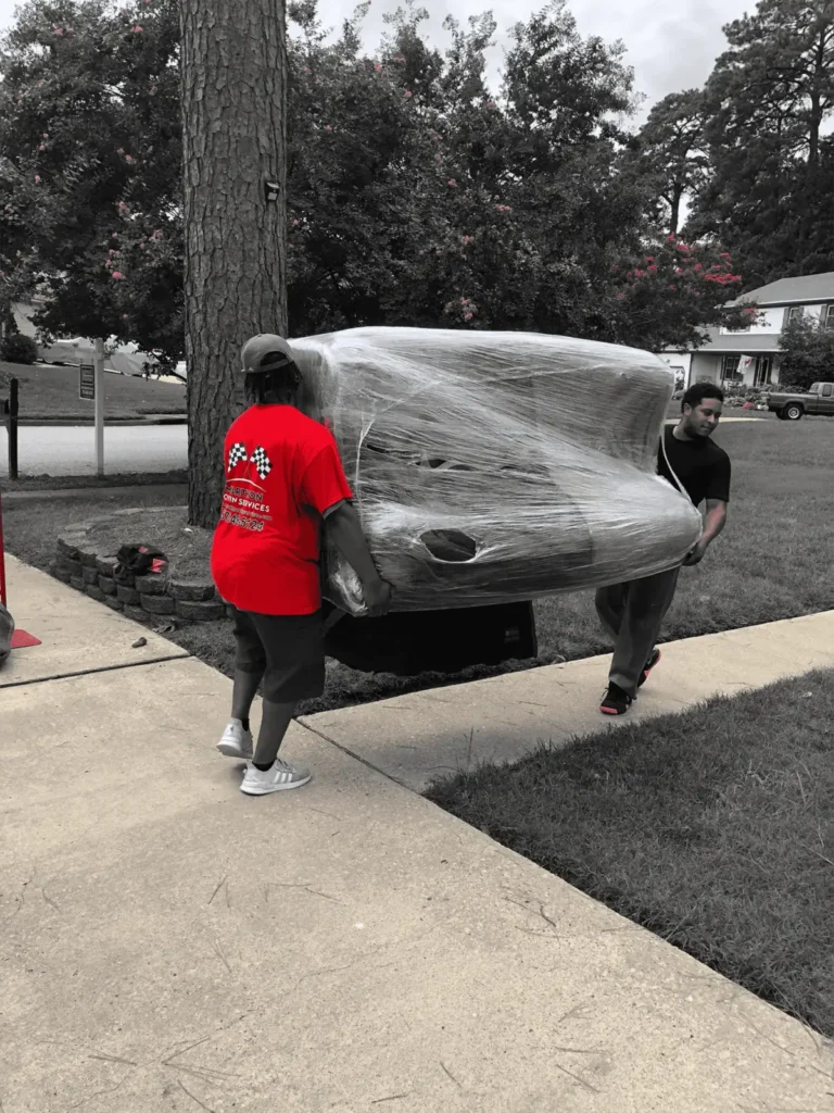 Marathon Moving Services in action doing a move
